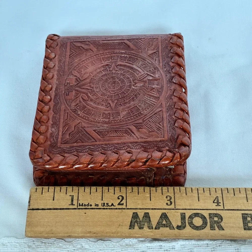Vintage handcrafted leather